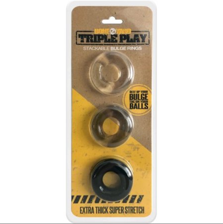 (image for) BoneYard Triple Play Cock Ring
