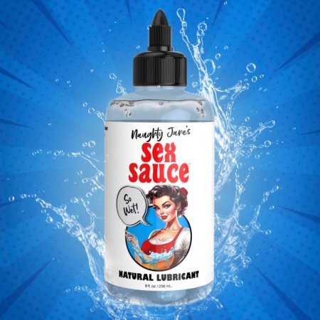 (image for) Naughty Janes Sex Sauce Natural Lube 8oz
