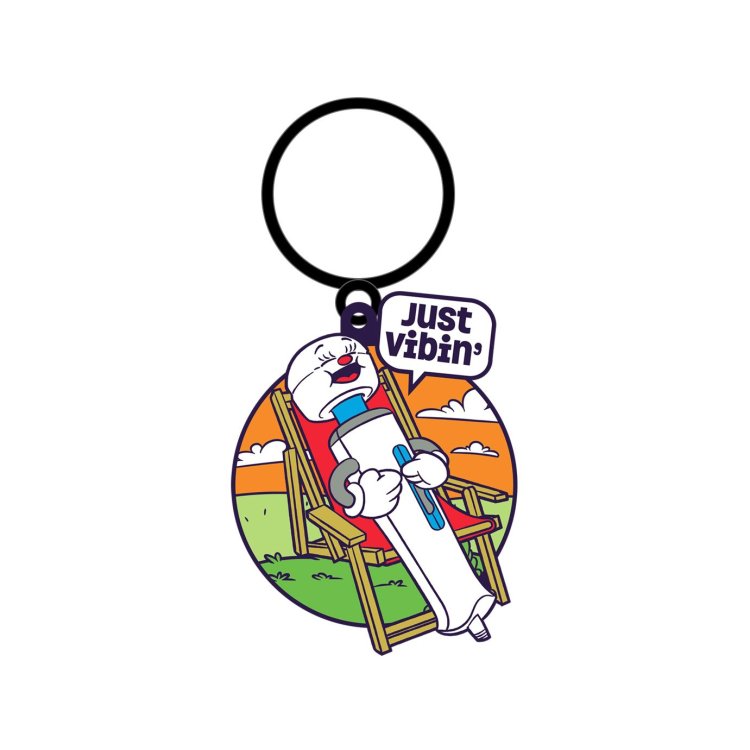(image for) Fuck Buddies Just Vibin\' Keychain *