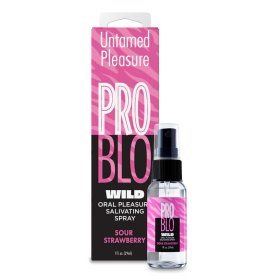 PROBLO Wild, Mouthwatering Salivating Spray, Sour Strawberry 1oz