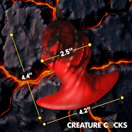 (image for) Dragonspawn Silicone Butt Plug - Large