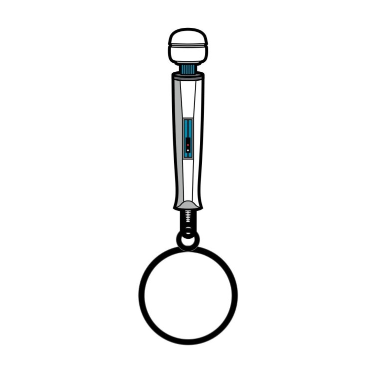 (image for) Wand Massager Keychain