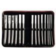(image for) Stainless Steel Hegar Uterine 14 Piece Dilator Set