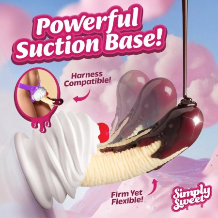 (image for) Chocolate Dipped Banana Split Premium Silicone Dildo