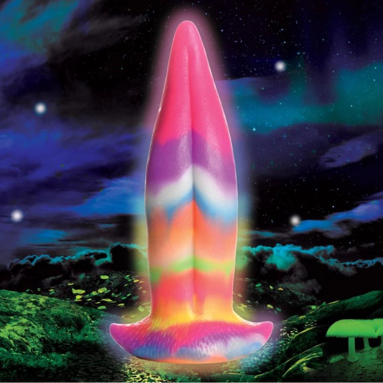 (image for) Unicorn Kiss Tongue Glow-In-Dark Silicon