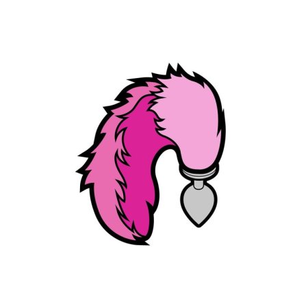 (image for) Enamel Pin: Tail Butt Plug