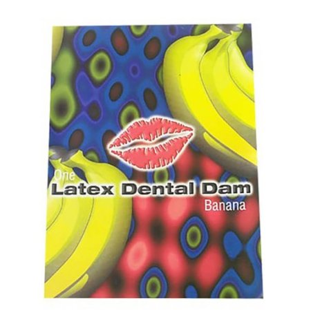 (image for) TRUST Dental Dams - Singles - Banana