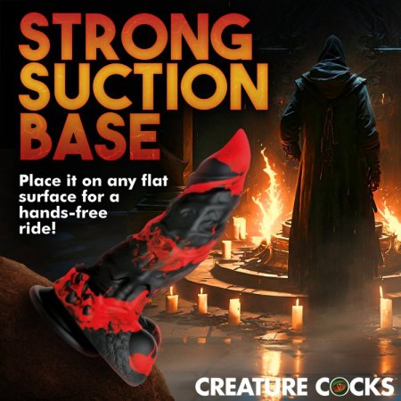 (image for) Fire Demon Monster Silicone Dildo