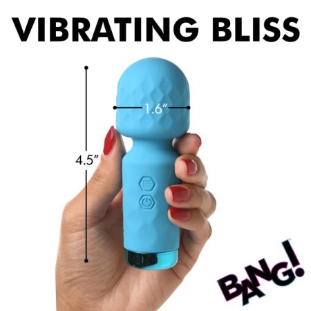 (image for) 10X Mini Silicone Wand - Blue