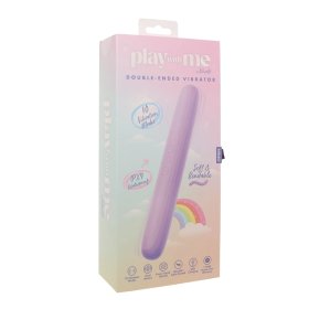 Play With Me - Silicone Double Ended Vibrator Play With Me - Silicone Double Ended Vibrator