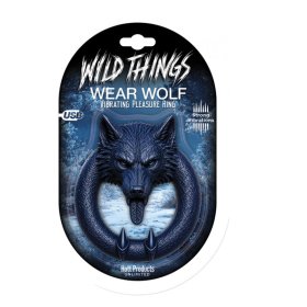 WILD THINGS - ANIMAL RINGS WEAR WOLF 10 FUNCTION LIQUID SILICONE