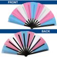 (image for) Transgender Pride X-Large Hand Fan