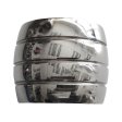 (image for) Stainless Steel Round Cock Ring 45mm by 45mm