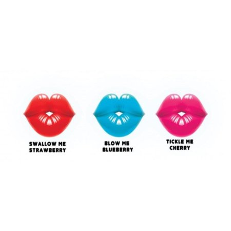 (image for) Dick Lips - Edible Gummy C Rings - 3 pk