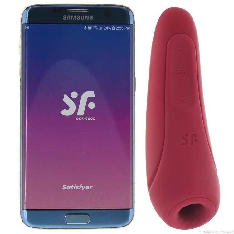 (image for) Satisfyer Curvy 1+ RoseRed - Connect App