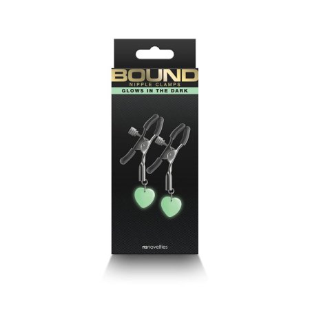 (image for) Bound Nipple Clamps - G3 Gunmetal GID