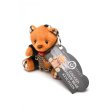 (image for) Gagged Bondage Teddy Bear Keychain