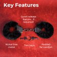 (image for) SEI MIO Cuff Love Furry Metal Handcuffs