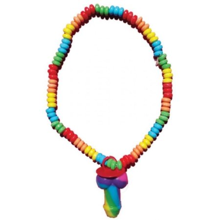 (image for) Rainbow Pecker Ring Candy Necklace
