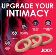 (image for) JOCK Discrete Silicone CockRing Set Tan