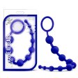 (image for) Luxe Silicone 10 Beads - Indigo Blue