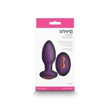 (image for) INYA Alpine Vibrating Plug w RC - Purple