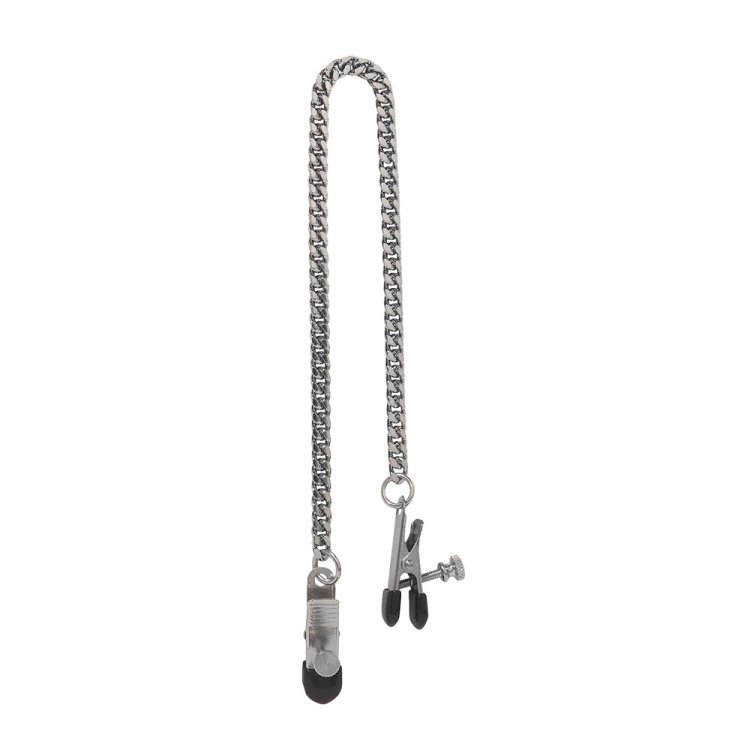(image for) Adjustable Broad Tip Clamps- Jewel Chain