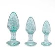 (image for) Adam & Eve Glitter Gem Butt Plug Set Blue