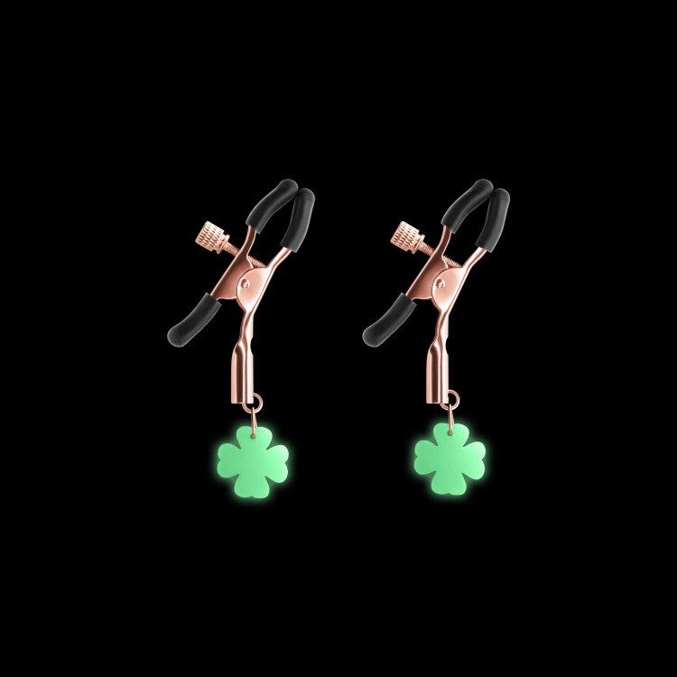 (image for) Bound Nipple Clamps - G4 Rose Gold GID