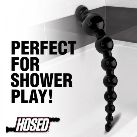 (image for) Hosed 19" Graduated Beaded Anal Snake
