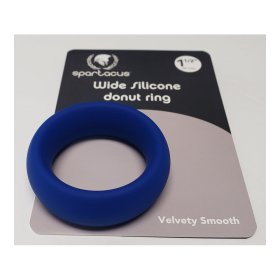 Wide Silicone Donut Ring - Blue 1.5" Wide Silicone Donut Ring - Blue 1.5"