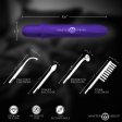 (image for) Elektrawand Rechargeable Violet Wand with Attachments - Purple
