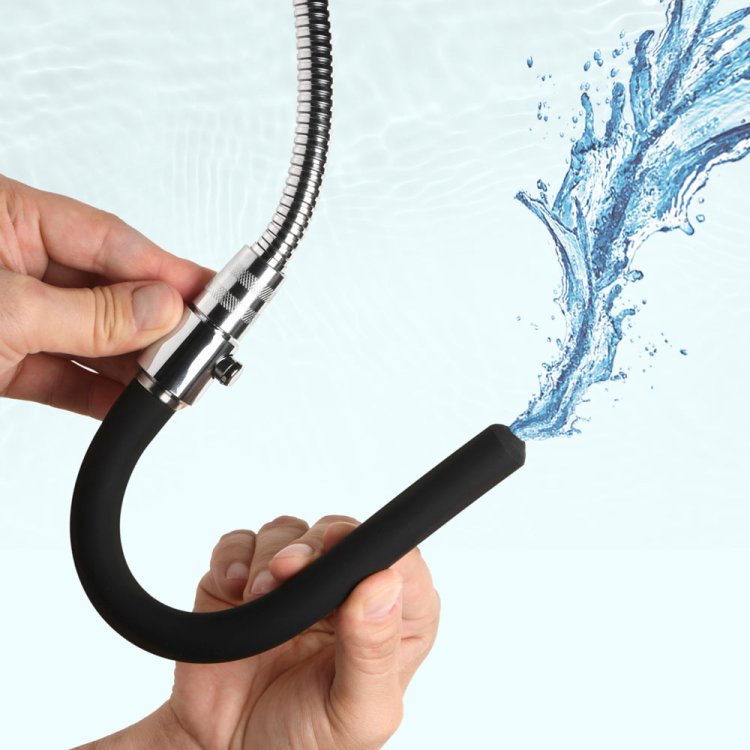 (image for) EZ-Flow Silicone Shower Enema Set