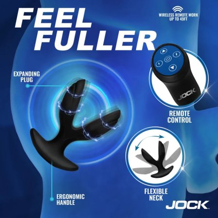 (image for) Power Pulse E-Stim Anchor Anal Plug w/ remote