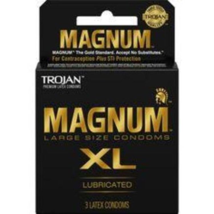 (image for) Trojan Magnum XL Condoms - 3 pk