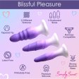 (image for) 3 piece Silicone Butt Plug Set - Purple