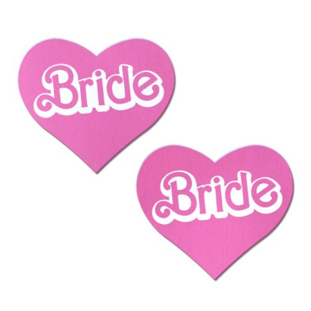 (image for) 'Bride' Doll Pasties Pink Iconic Heart