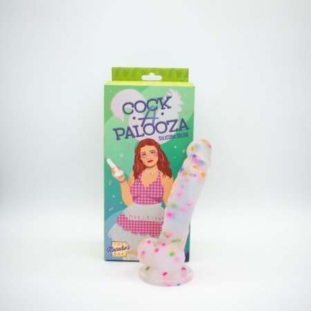 (image for) Cock-A-Palooza Confetti Silicone Dildo