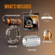 (image for) Stay Hard - Basic Vibrating Cock Ring Set with Sleeve