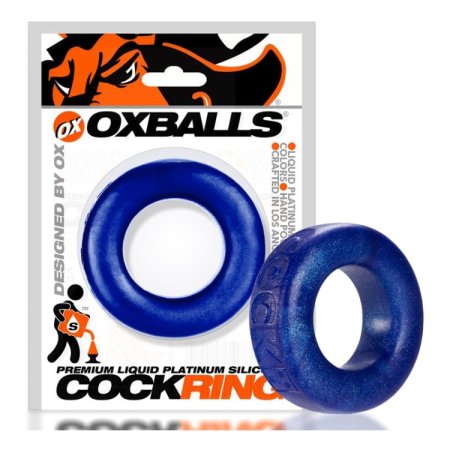 (image for) COCK-T, smoosh comfort cockring, BLUEBALLS