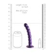 (image for) Ouch! Beaded G-Spot Dildo 6.5'' - Purple