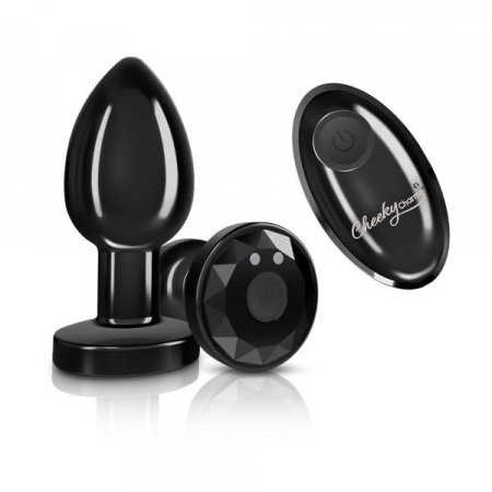 (image for) R/C Vibrating Metal Plug - Gunmetal-Med