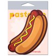 (image for) Hotdog Pasties Weiner with Mustard Nipple Covers