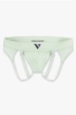 (image for) Mens Small - JockVStrap Rib Briefs - Mint