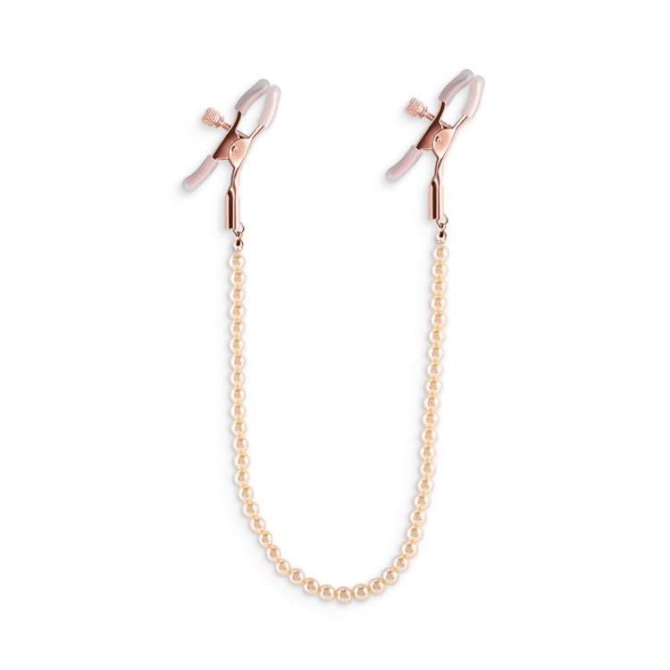 (image for) Bound Nipple Clamps - DC1 - R.Gold Beads