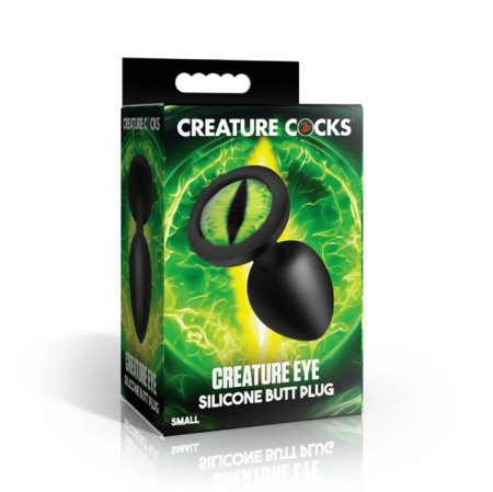 (image for) Creature Eye Green Eye Silicone Butt Plug - Small