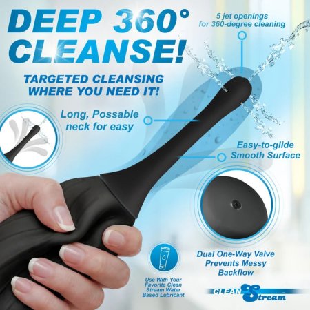 (image for) Silicone Enema Bulb w/ Posable Nozzle