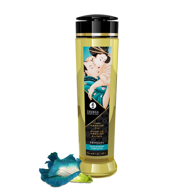 (image for) TESTER - Massage Oils - Island Blossom