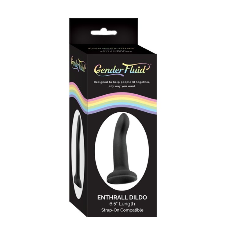 (image for) Gender Fluid Enthrall 6.5\" Dildo - Black