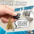 (image for) Big Nuts Brass Keychain